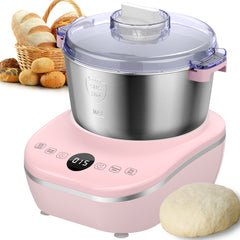 Electric Dough Maker, 5.2 Quarts, 304 Stainless Steel Bowl, Portable Lightweight Electric Kitchen Mixer for Daily Use with Ferment Function for Pizza, Bread, Toast, Pasta, and cookies